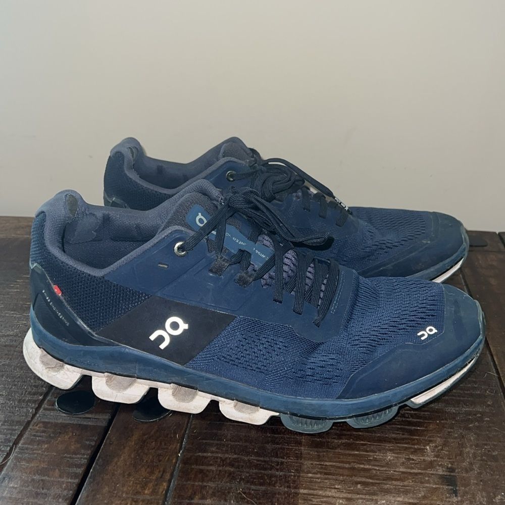 On Cloud Men's Running Midnight Navy Sneakers Size: 11.5 - Picture 2 of 12